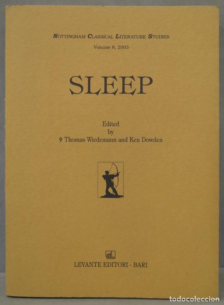 Libros de segunda mano: Sleep. WIEDEMANN. DOWDEN - Foto 1