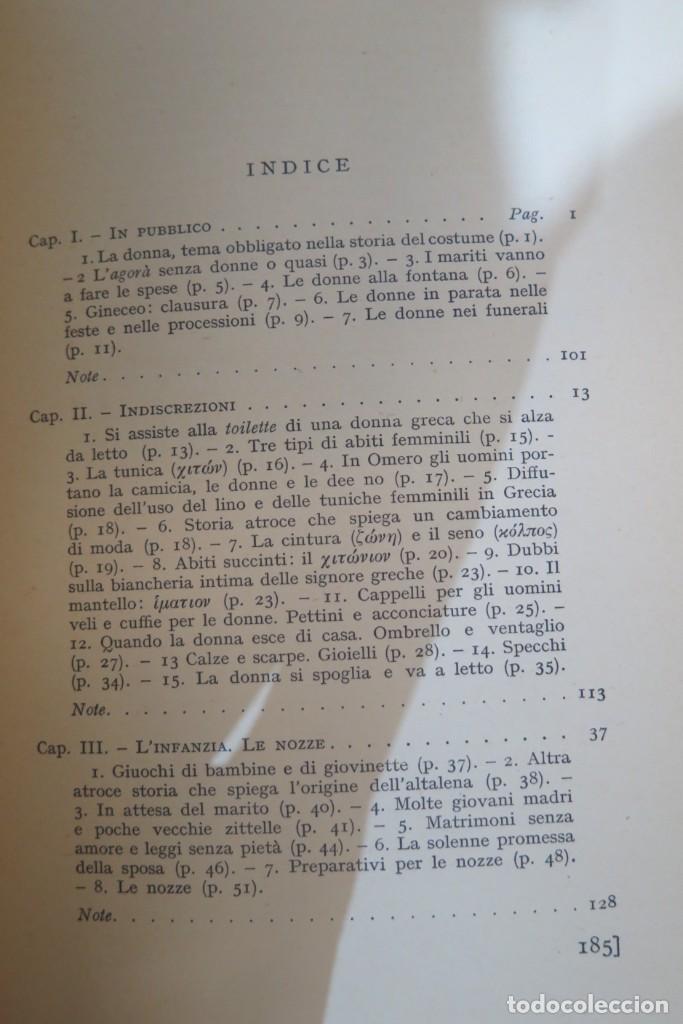 Libros de segunda mano: La donna greca nell antichit&agrave;. Paoli - Foto 2
