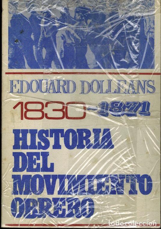 Gebrauchte B&uuml;cher: HISTORIA DEL MOVIMIENTO OBRERO ESPA&Ntilde;OL 1830 - 1871