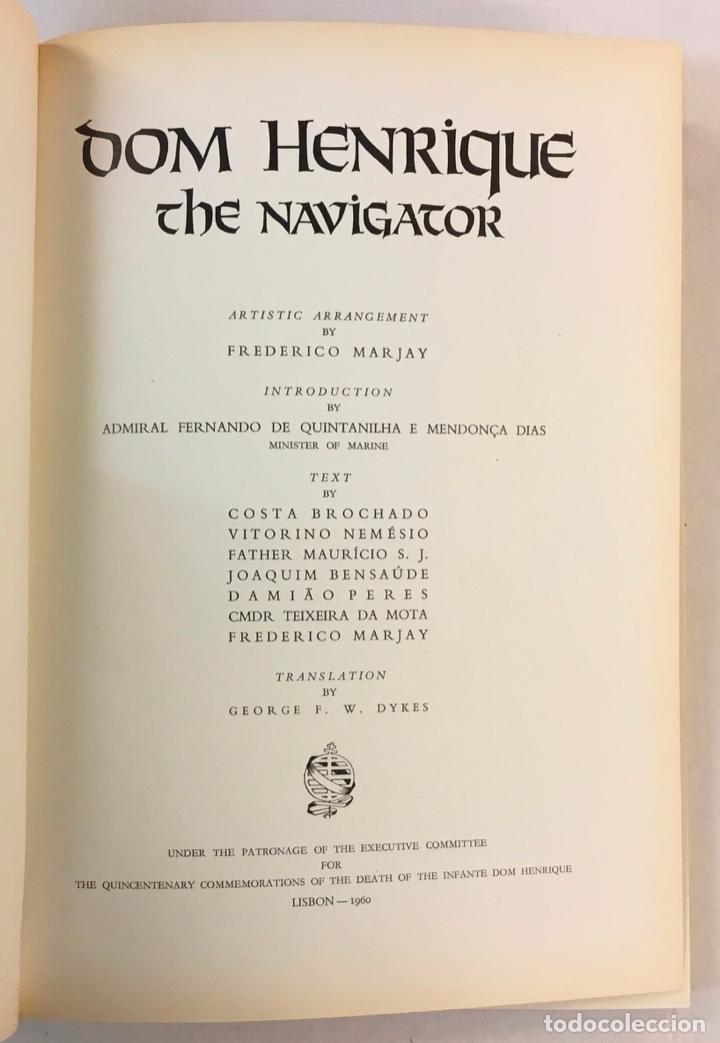 Libros de segunda mano: DOM HENRIQUE THE NAVIGATOR. - Foto 2