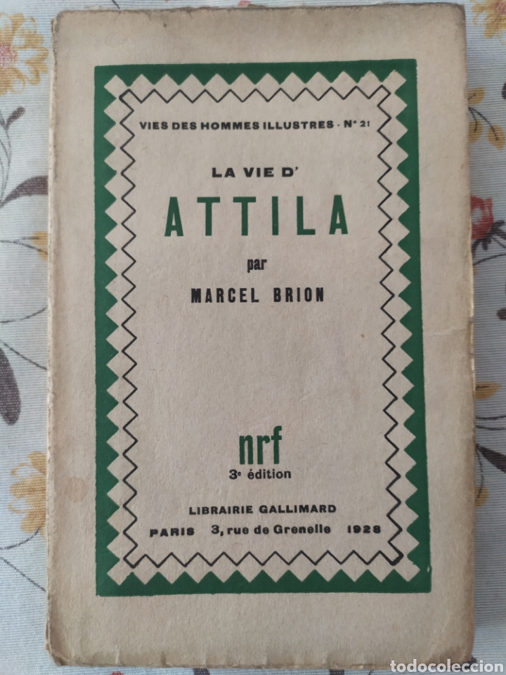 Libros de segunda mano: Marcel Brion. La vie dAttila - Foto 1