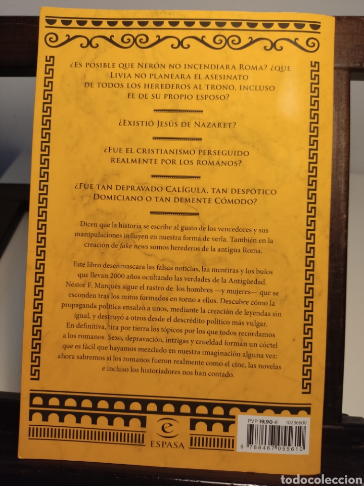 fake news de la antigua roma/ néstor f. marqués - Comprar Libros de