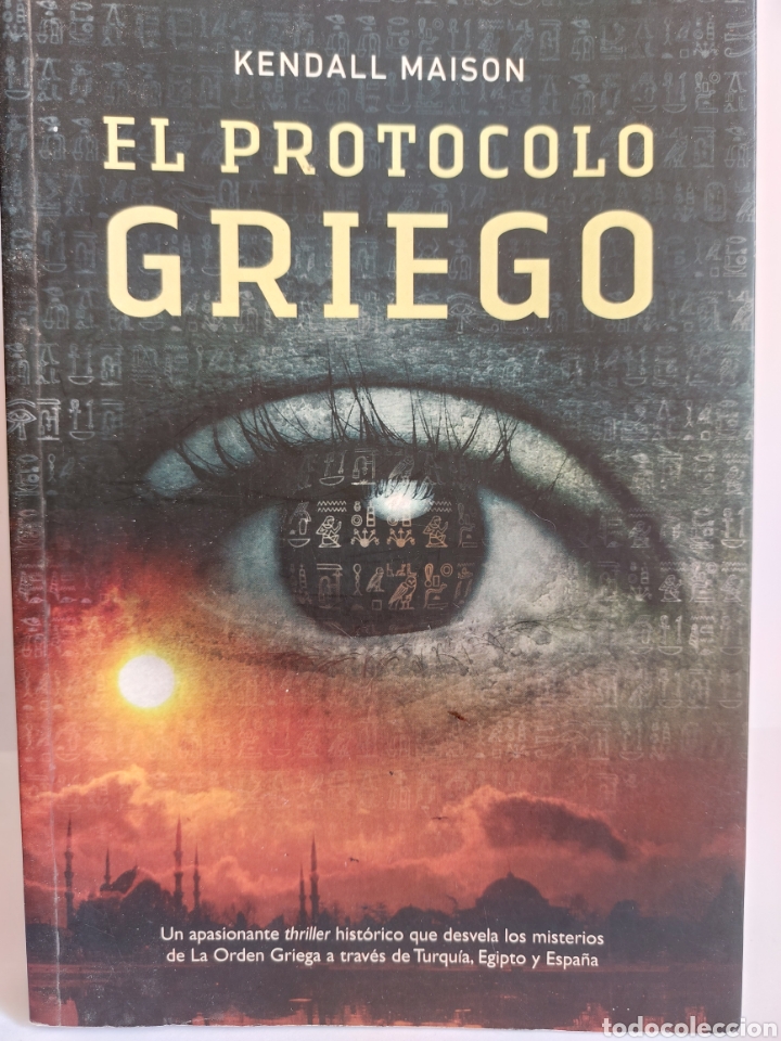 Libros de segunda mano: El protocolo griego de Kendall Maison - Foto 1