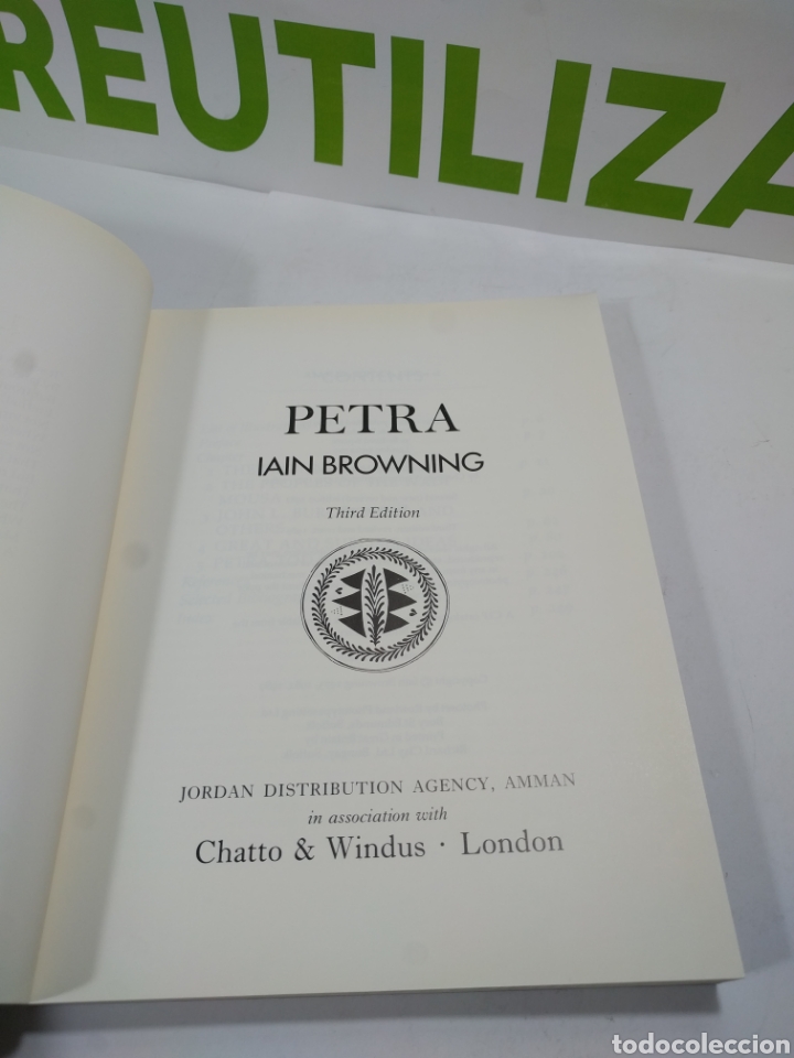 Libros de segunda mano: Petra. Iain Browning - Foto 4