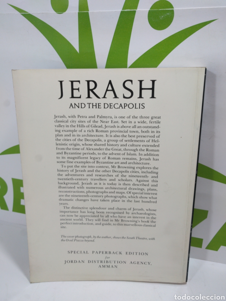 Libros de segunda mano: Jerash and the decapolis. Iain Browning. - Foto 2