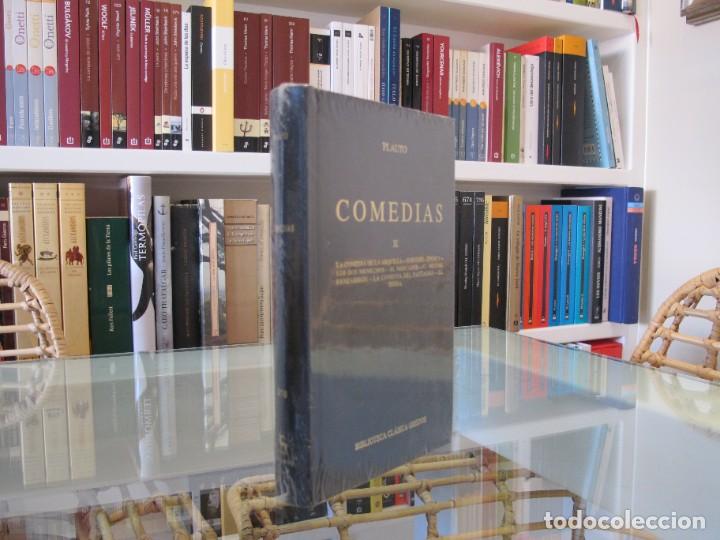 Libros de segunda mano: Comedias II Plauto - Foto 2