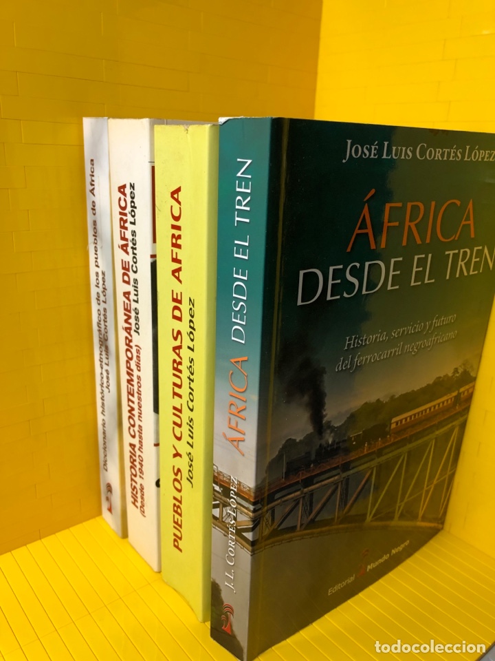 Gebrauchte B&uuml;cher: LOTE DE 4 LIBROS SOBRE &Aacute;FRICA ● VER DESCRIPCI&Oacute;N Y FOTOGRAFIAS ● ● JOSE LUIS CORT&Eacute;S LOPEZ ● KB0514
