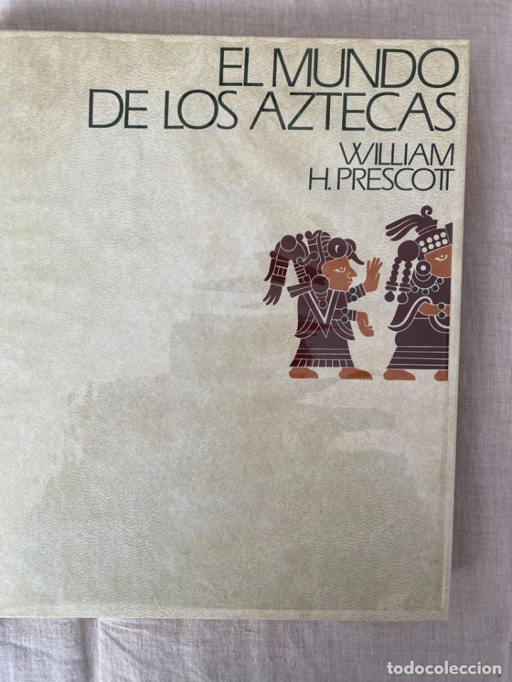 Libros de segunda mano: EL MUNDO DE LOS AZTECAS - Foto 1