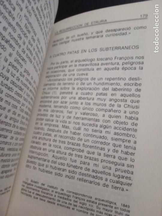 Libros de segunda mano: Los Etruscos. - Foto 5