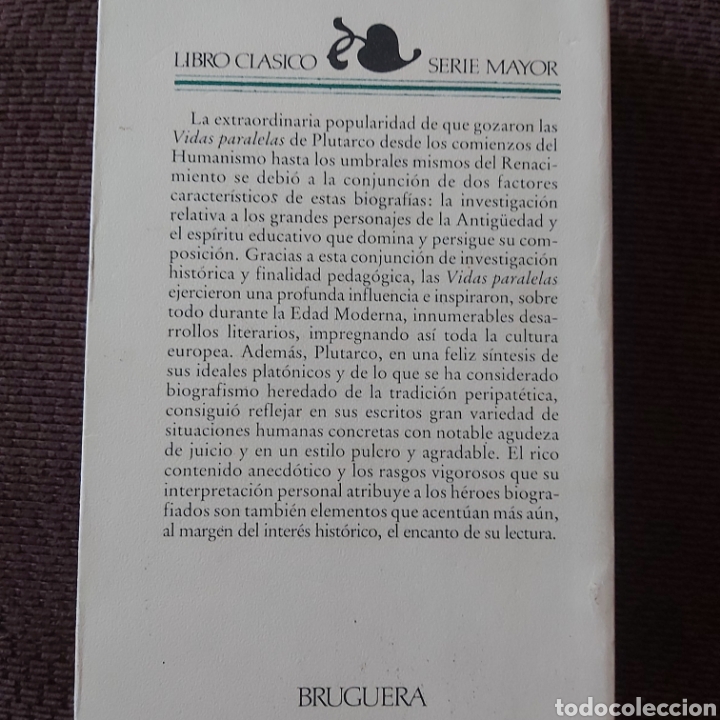 Libros de segunda mano: PLUTARCO.Vidas paralelas. - Foto 2