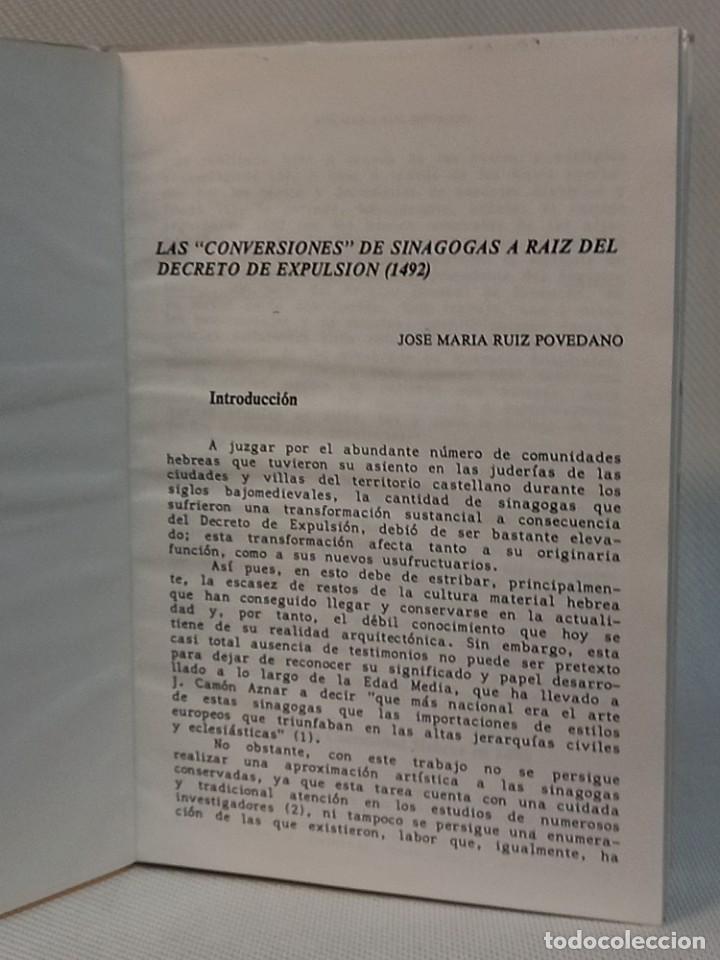 Gebrauchte B&uuml;cher: Las conversiones de sinagogas a raiz del decreto de expulsion de 1492. reproduccion parcial libro