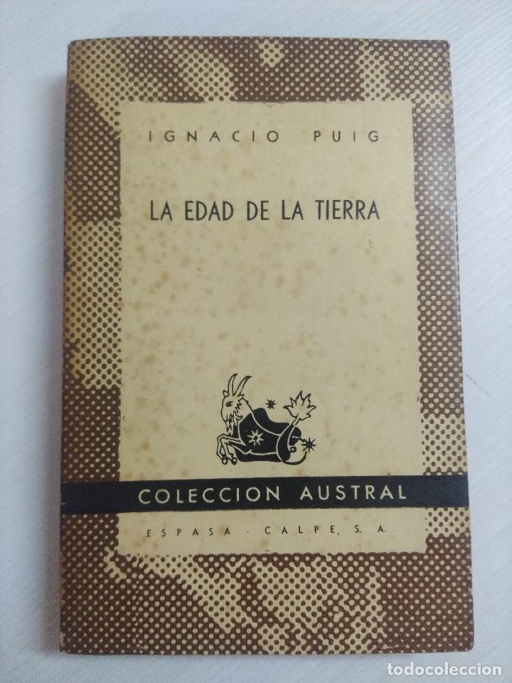 Libros de segunda mano: LA EDAD DE LA TIERRA/IGNACIO PUIG. - Foto 1