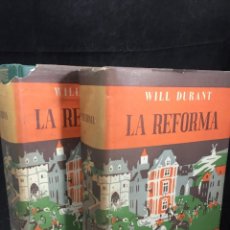 Libros de segunda mano: LA REFORMA. WILL DURANT. EDITORIAL SUDAMERICANA. 2 VOLÚMENES. 1960. Lote 343593278