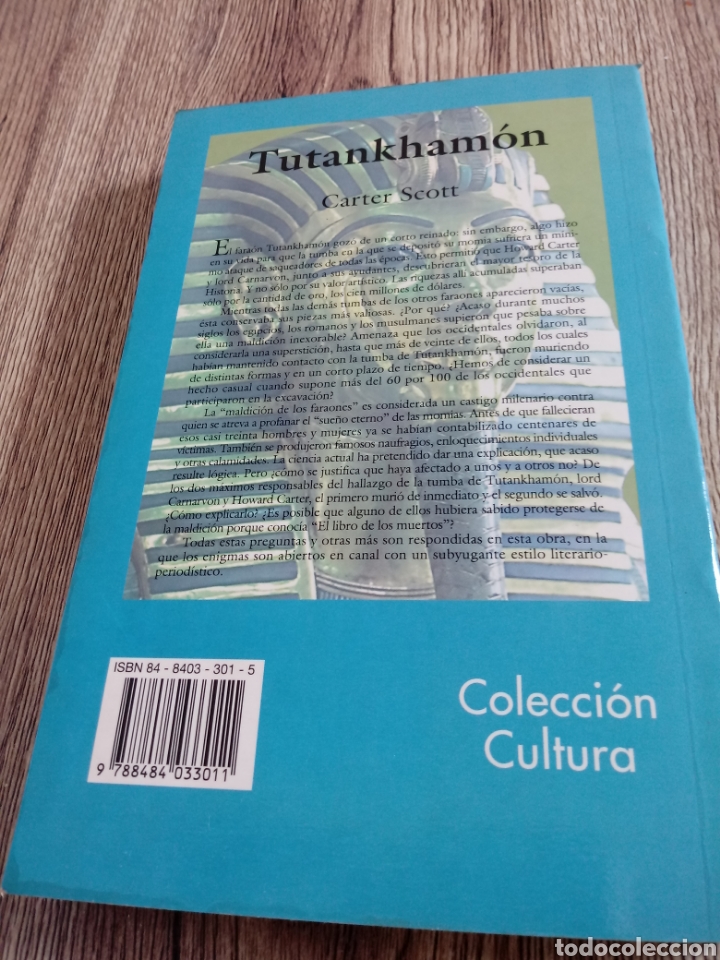 Libros de segunda mano: Tutankhamon de Carter Scott - Foto 2