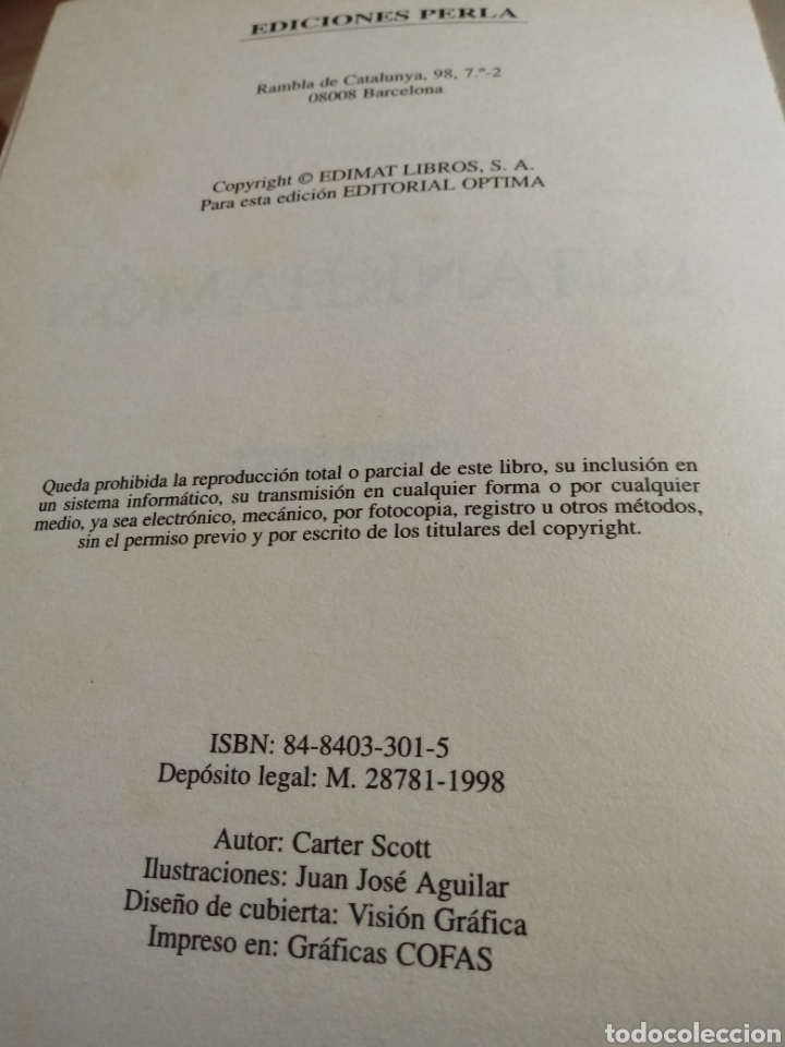 Libros de segunda mano: Tutankhamon de Carter Scott - Foto 4