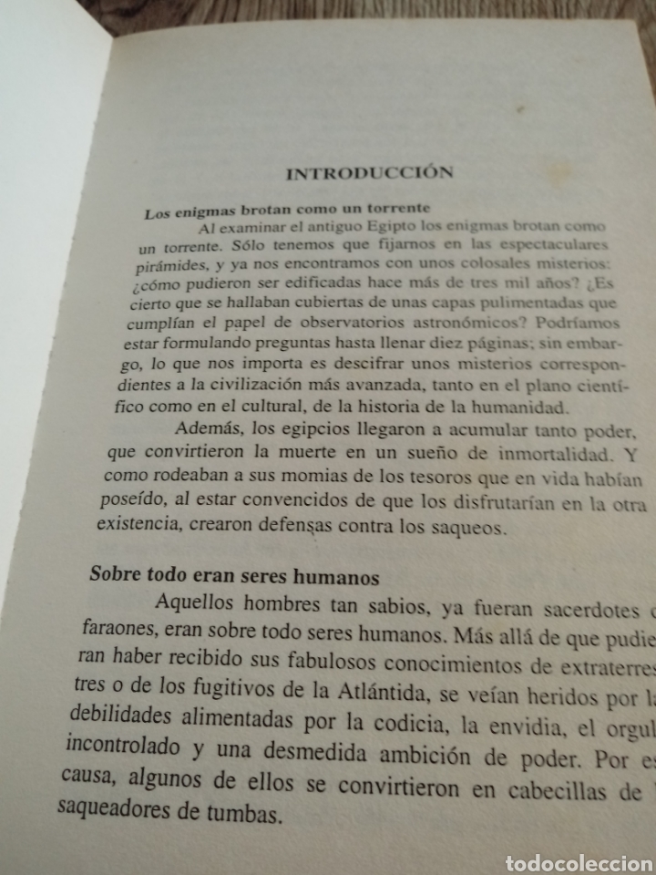 Libros de segunda mano: Tutankhamon de Carter Scott - Foto 5