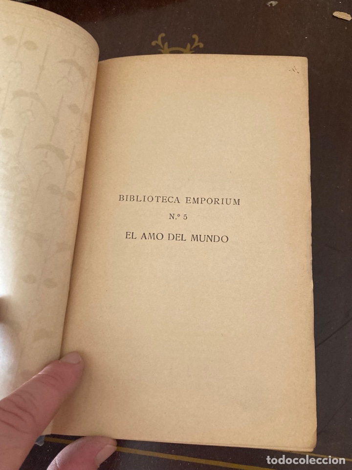 Libros de segunda mano: Libro el amo del mundo - Foto 3