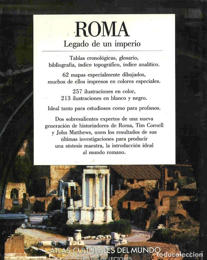 Libros de segunda mano: Roma. Legado de un imperio. - Foto 2