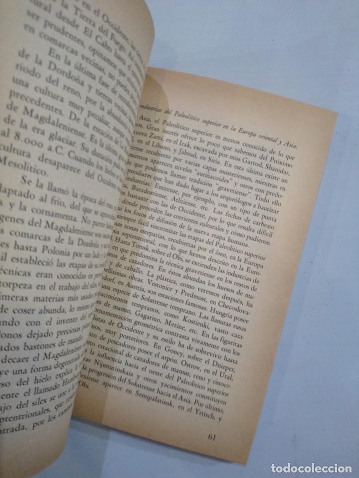 Libros de segunda mano: Pericot / Maluquer - La humanidad prehist&oacute;rica - Foto 3