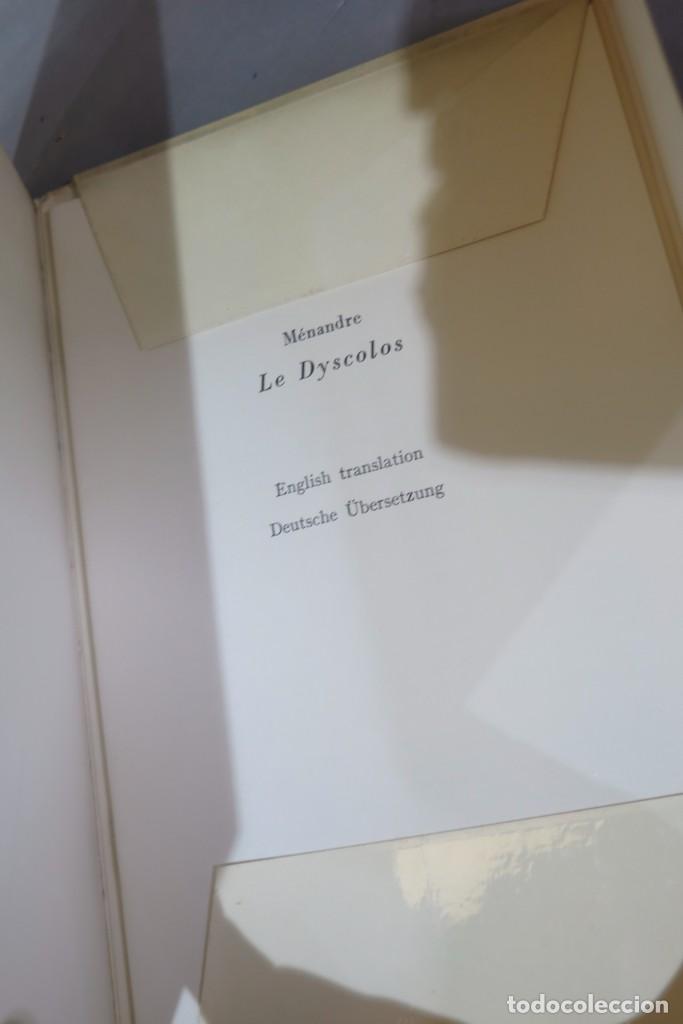 Libros de segunda mano: Papyrus Bodmer IV: Menandre: Le Dyscolos - Foto 3