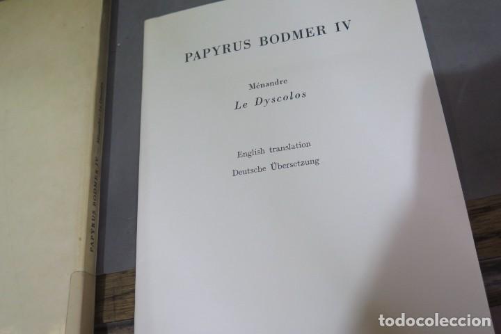 Libros de segunda mano: Papyrus Bodmer IV: Menandre: Le Dyscolos - Foto 5
