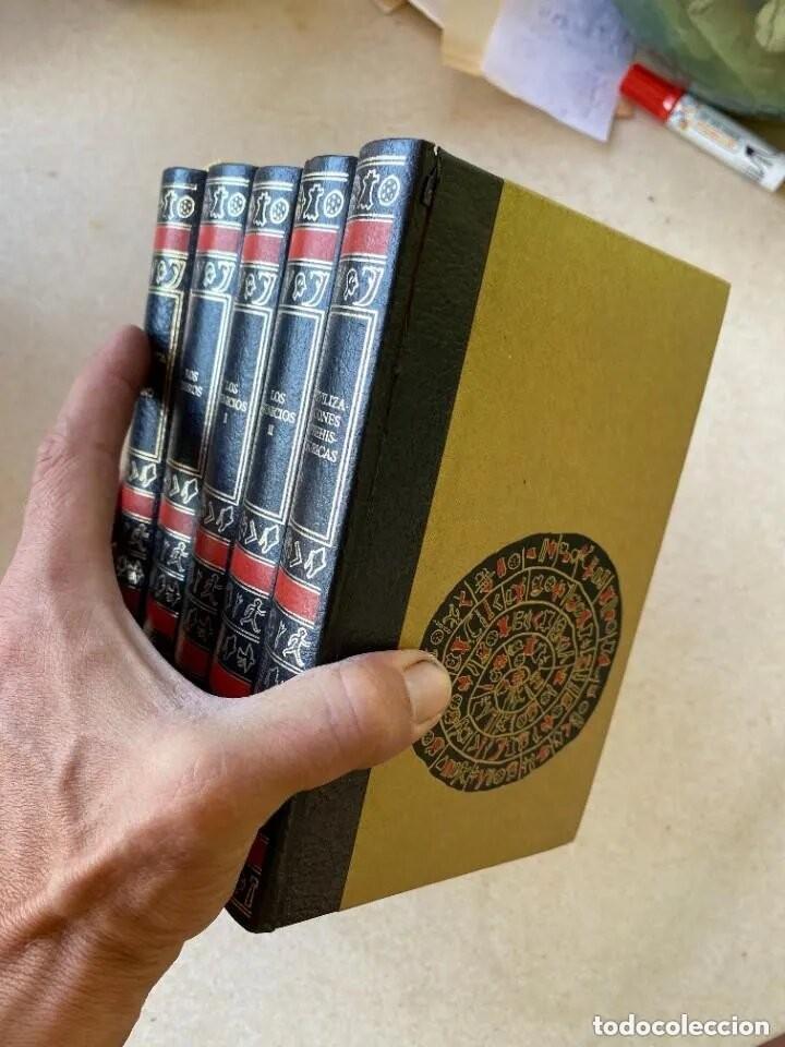 Second hand books: c&iacute;rculo amigos de la historia Fenicios I y II Los Iberos Pompeya y Herculano C Prehistoricas 5 tomos