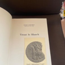 Libros de segunda mano: FASCIMIL DE LUJO 1978 - TIRANT LO BLANCH - DEL CENIA AL SEGURA - VALENCIA - 1978 - IMPECABLE