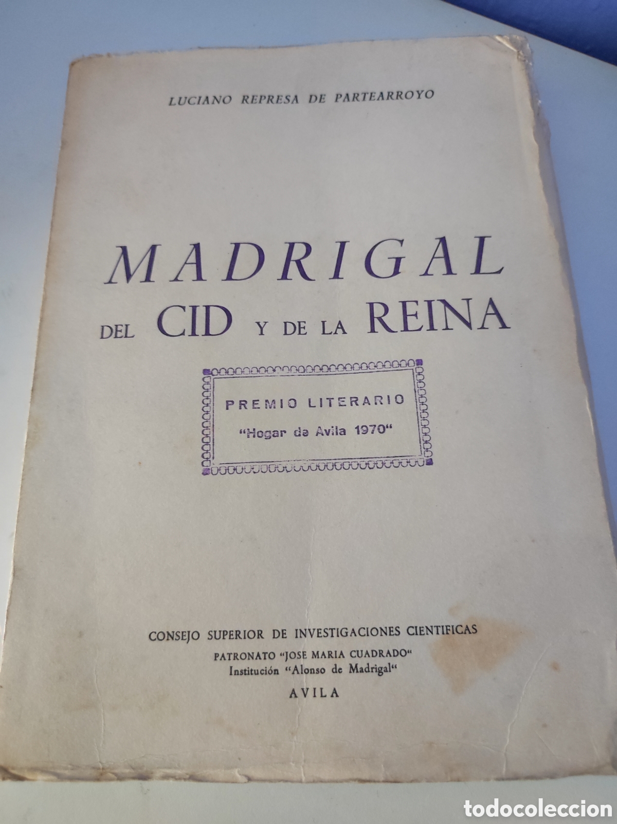 Libros de segunda mano: Madrigal del Cid y de la Reina - Foto 1