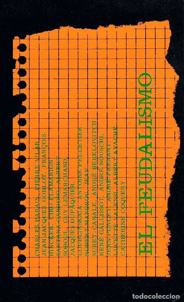 Libri di seconda mano: el feudalismo, varios autores, VER INDICE EN FOTOGRAFIAS INTERIORES