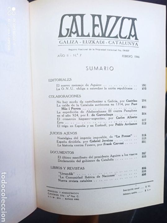 Libros de segunda mano: GALEUZCA. 3TOMOS - Foto 3