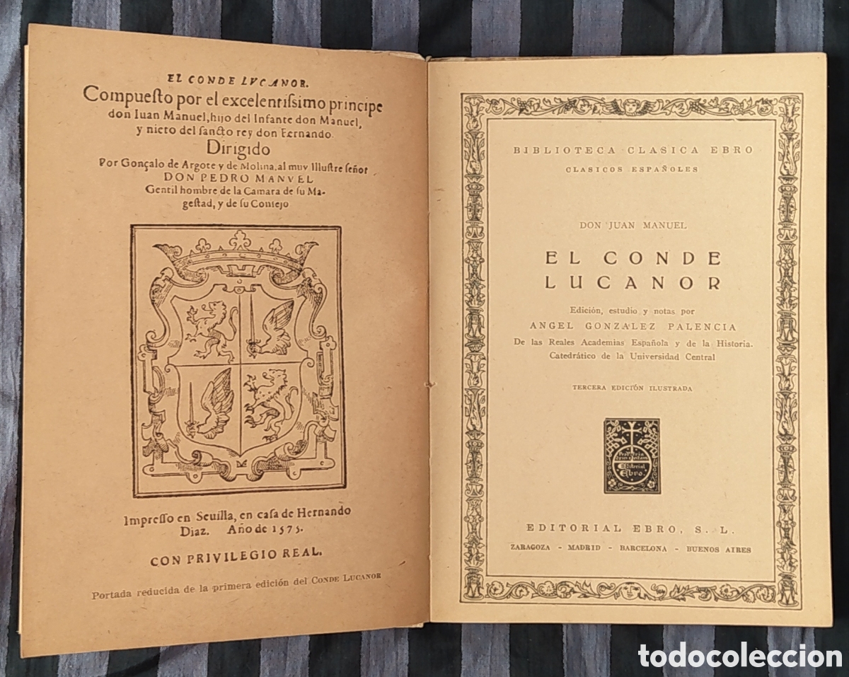 Libros de segunda mano: LIBRO EL CONDE LUCANOR 1945 - Foto 5