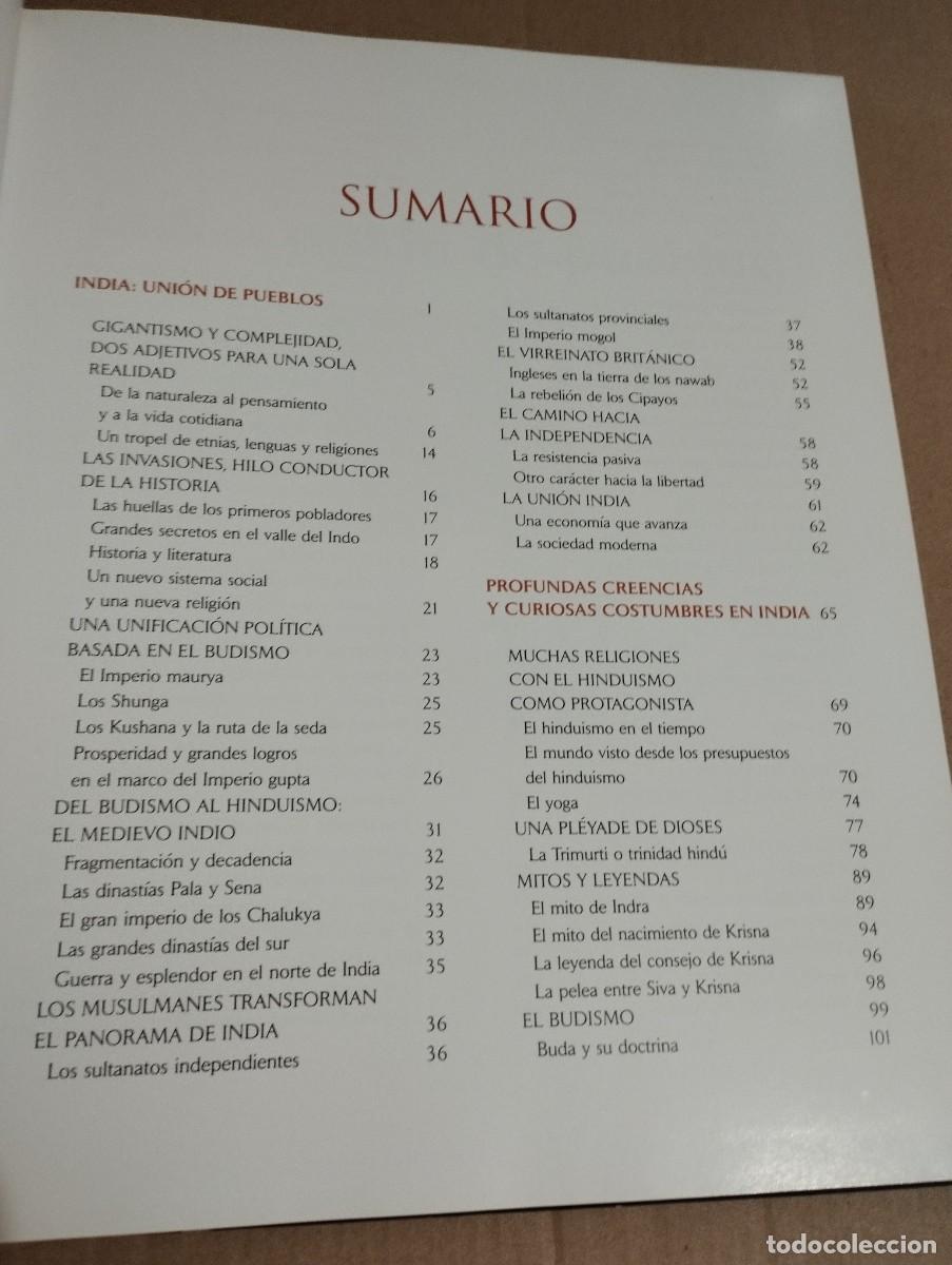 Libros de segunda mano: INDIA. CASTAS Y RELIGIONES (EDICIONES RUEDA) - Foto 3