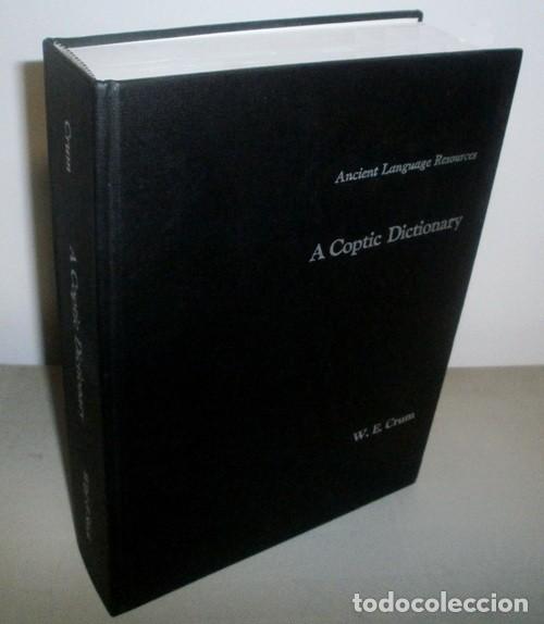 Second hand books: �F1248 - COPTO. EL DICCIONARIO DEFINITIVO DE COPTO. EGIPTO. MESOPOTAMIA. EGIPTOLOGIA. LEER DESCRIP.