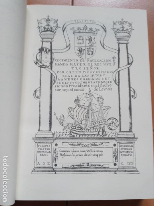 Gebrauchte B&uuml;cher: Regimiento de navegacion- Andres Garcia de Cespedes- Fascimil