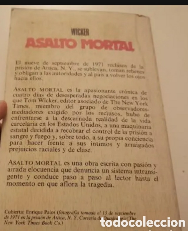 Libros de segunda mano: Asalto mortal - Foto 2
