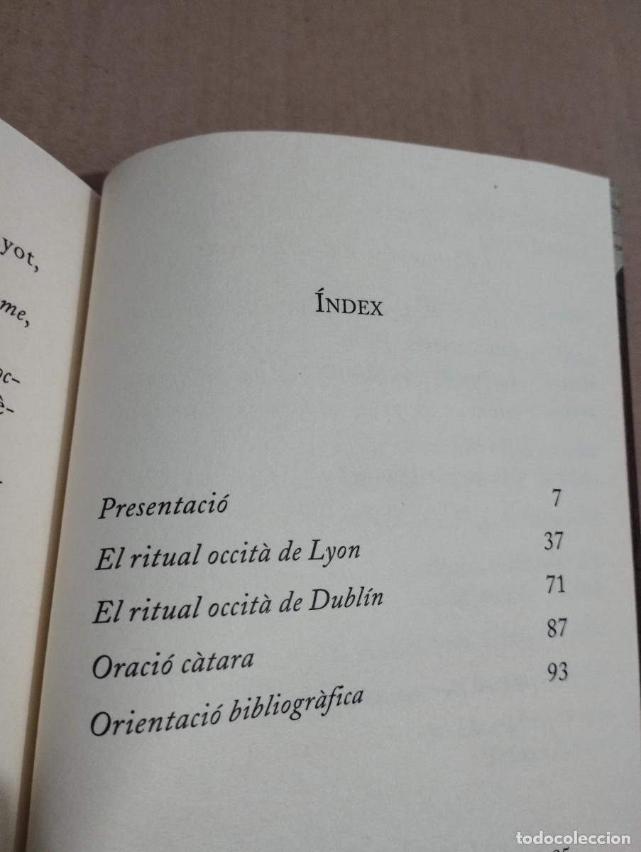 Libros de segunda mano: RITUALS C&Agrave;TARS (MICHEL GARD&Egrave;RE) - Foto 3