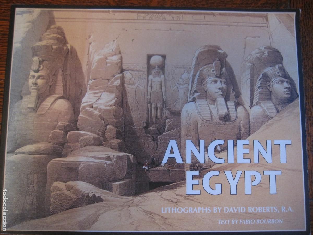 Libros de segunda mano: ANCIENT EGYPT LITHOGRAPHS by David Roberts - Foto 1