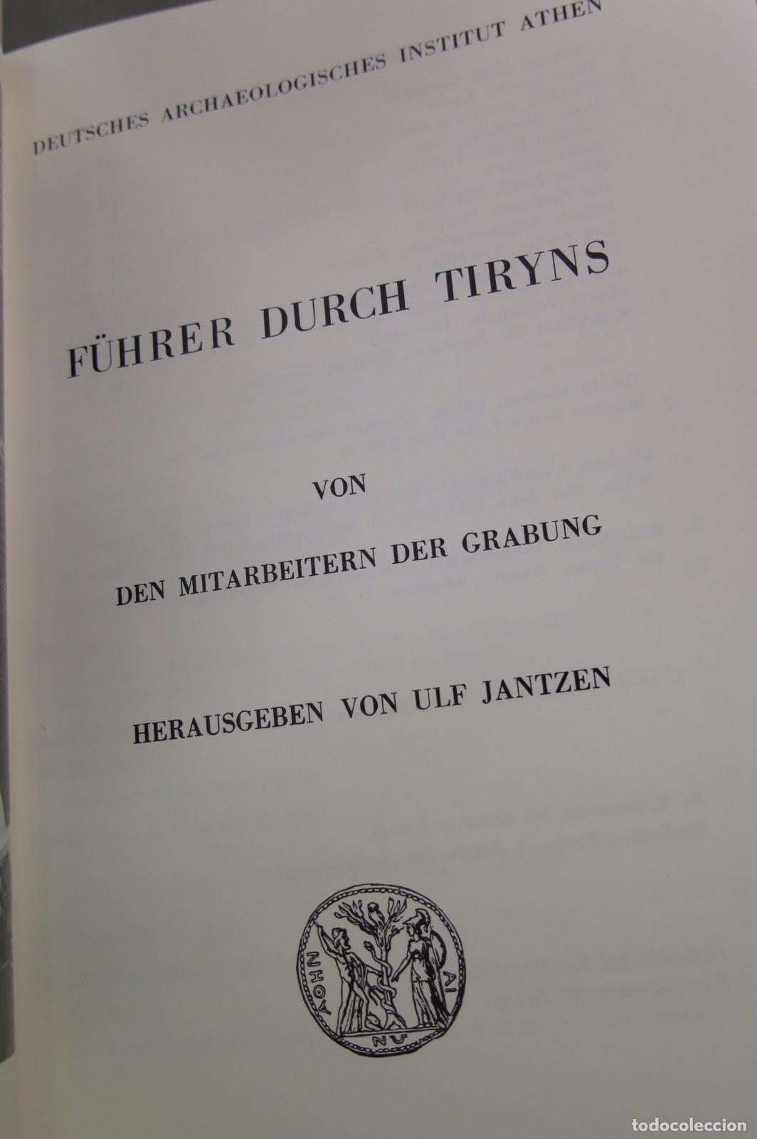 Libros de segunda mano: F&uuml;hrer durch Tiryns - Foto 2