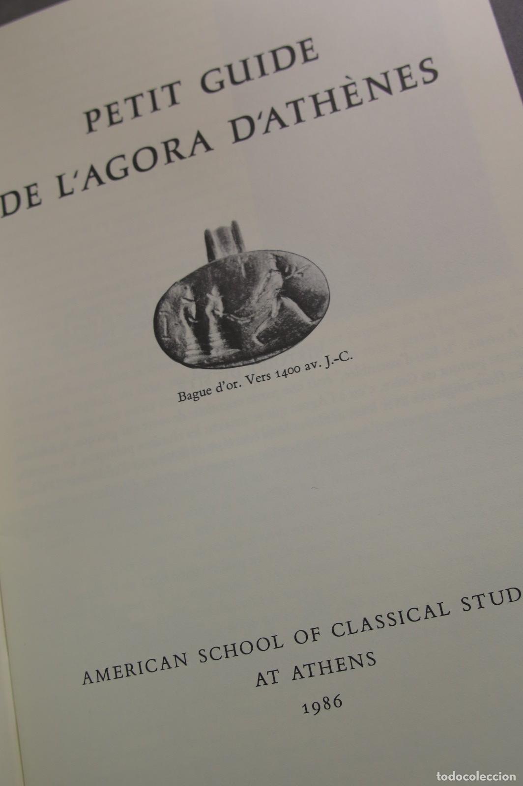 Libros de segunda mano: PETIT GUIDE DE L&acute;AGORA D&acute;ATHENES - Foto 2