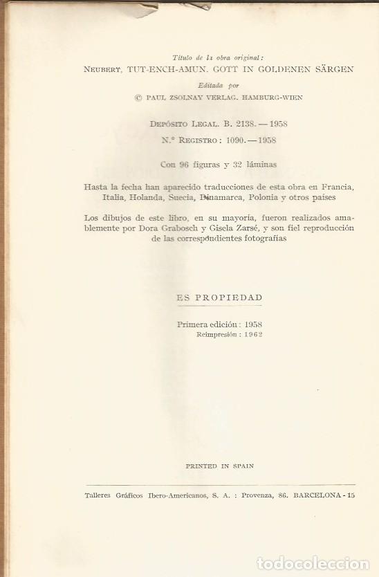Libros de segunda mano: EL VALLE DE LOS REYES - OTTO NEUBERT - Foto 5