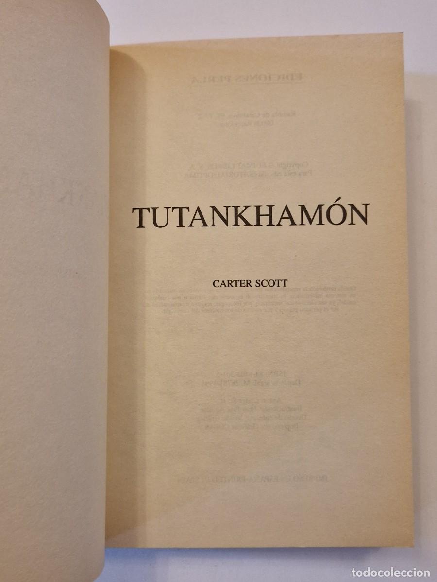 Libros de segunda mano: Tutankham&oacute;n.- Carter Scott.- EDIMAT, 1998 - Foto 4
