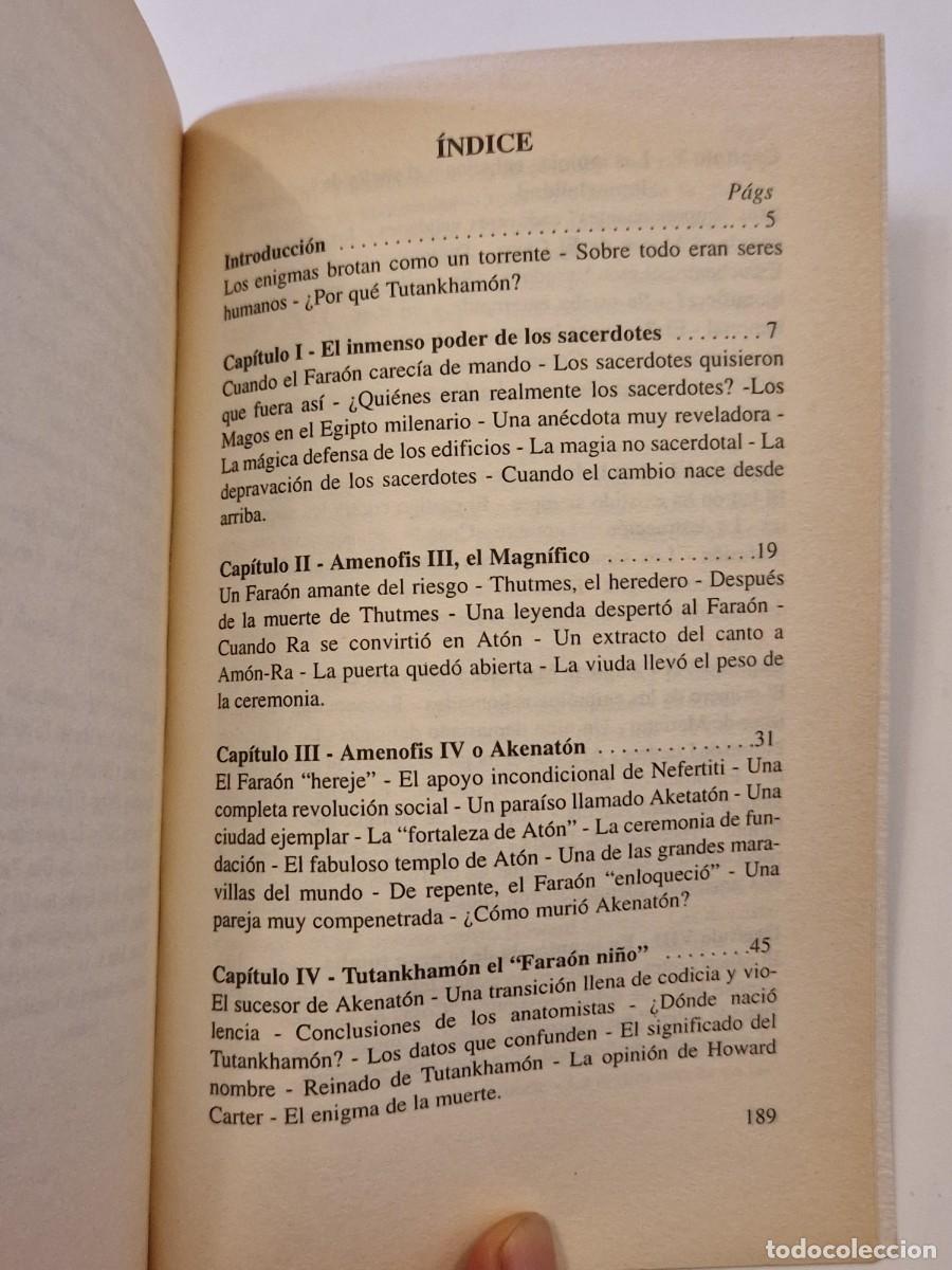 Libros de segunda mano: Tutankham&oacute;n.- Carter Scott.- EDIMAT, 1998 - Foto 13