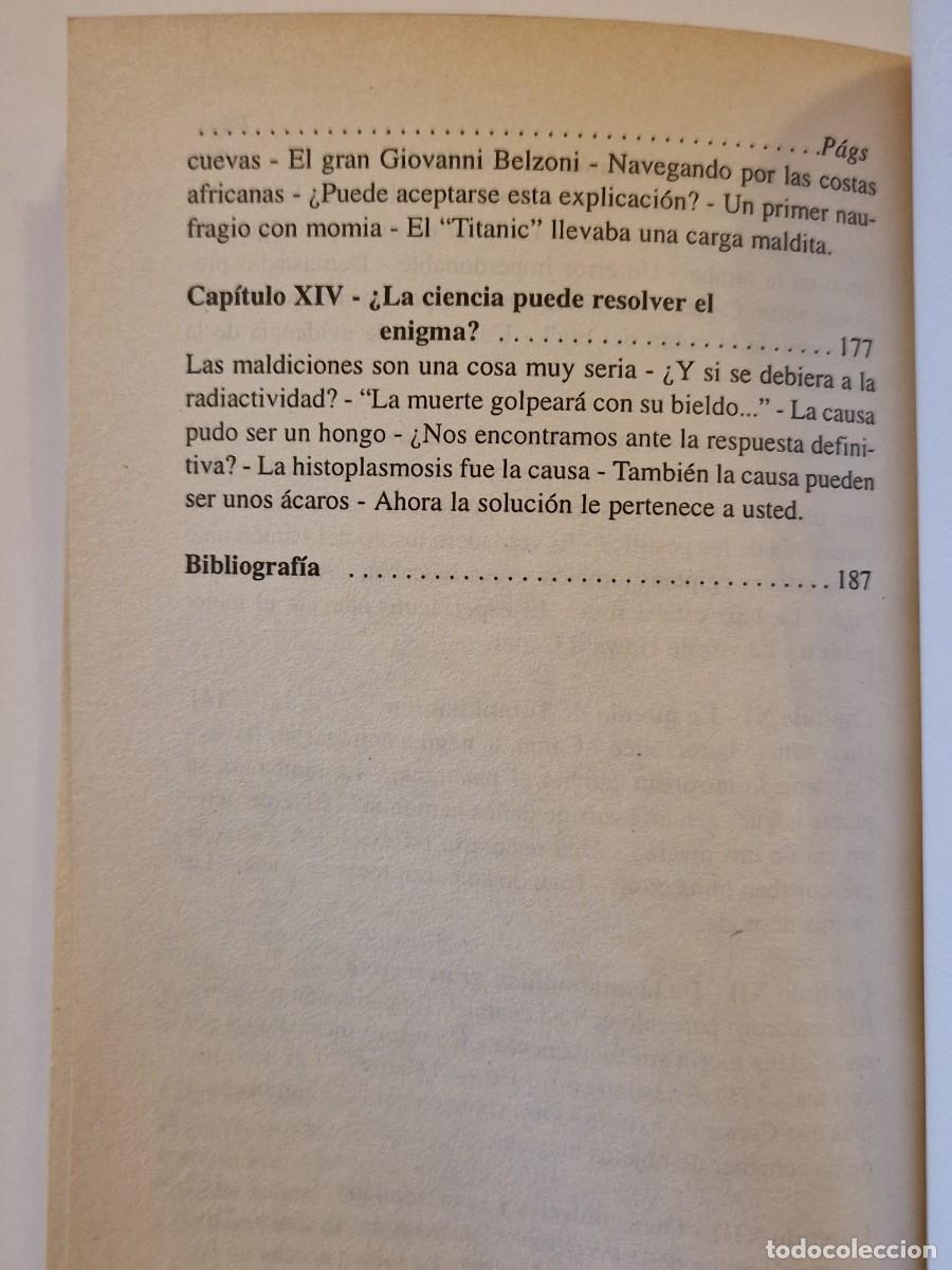 Libros de segunda mano: Tutankham&oacute;n.- Carter Scott.- EDIMAT, 1998 - Foto 16