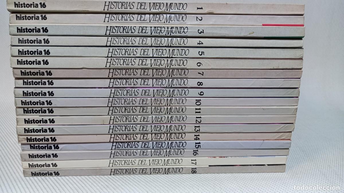 Livres d'occasion: Colecci&oacute;n 18 tomos . Historias del viejo mundo. de Historia 16. a&ntilde;o 1988