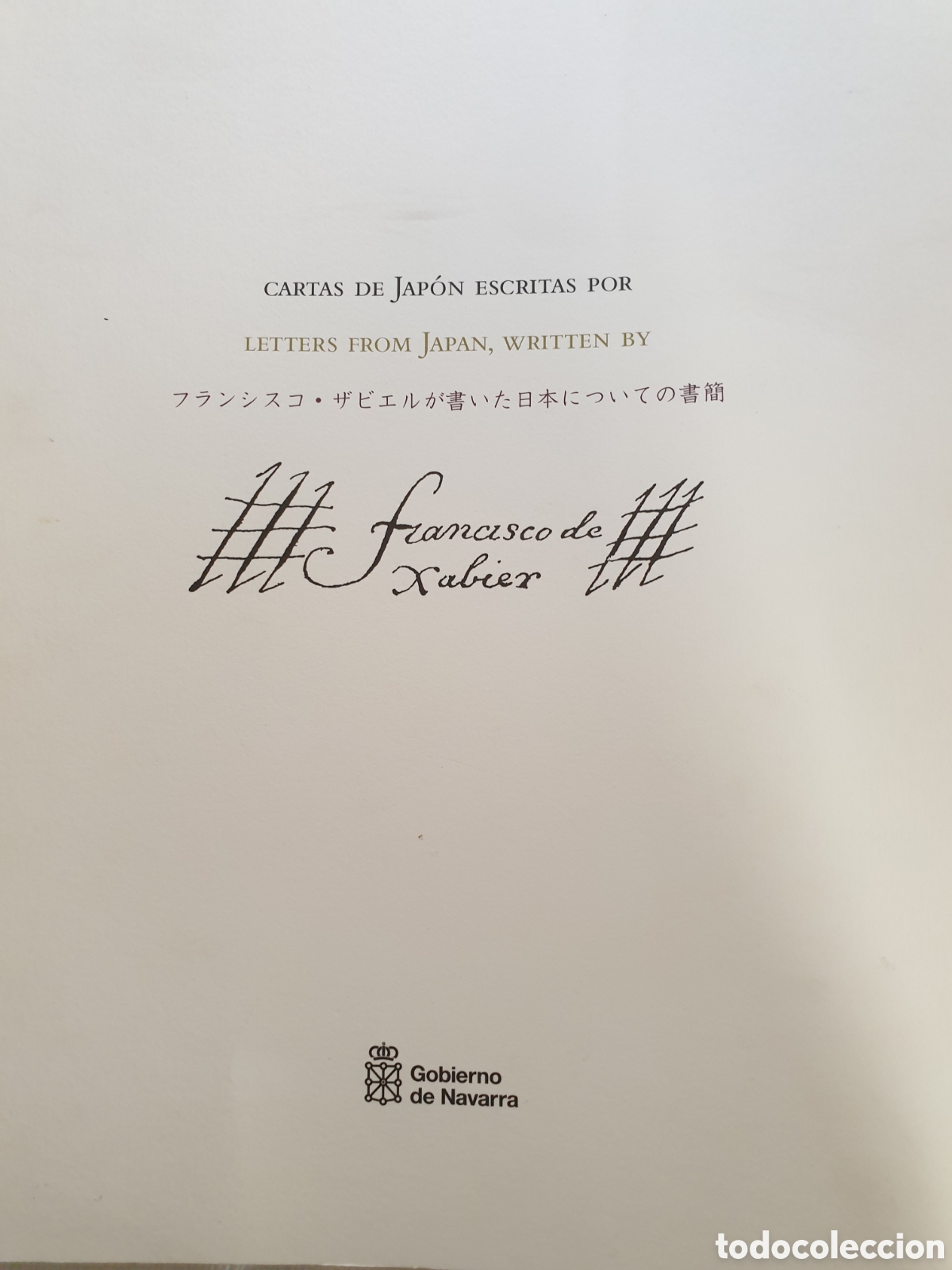 Libri di seconda mano: CARTAS DE JAPON ESCRITAS POR FRANCISCO DE XABIER JAVIER