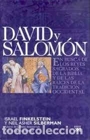 Second hand books: David y Salom&oacute;n Israel Finkelstein Neil Asher Silberman