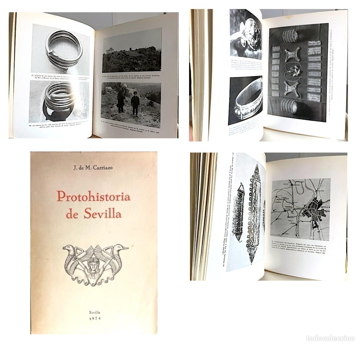 Second hand books: Carriazo : Protohistoria de Sevilla. (Bajo Guadalquivir; Tartesios y turdetanos; Cer&aacute;mica; Carambolo