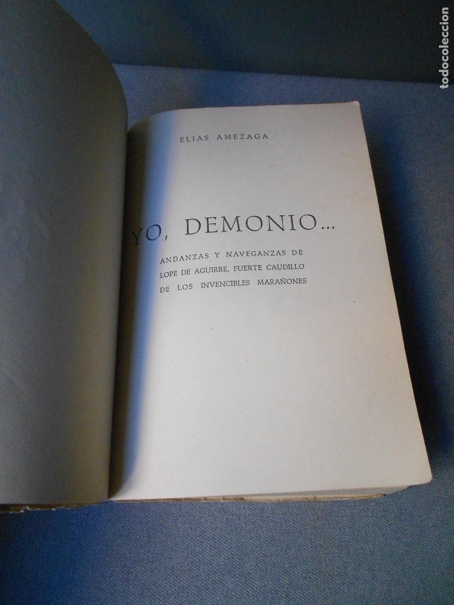 Libros de segunda mano: YO, DEMONIO - Foto 2