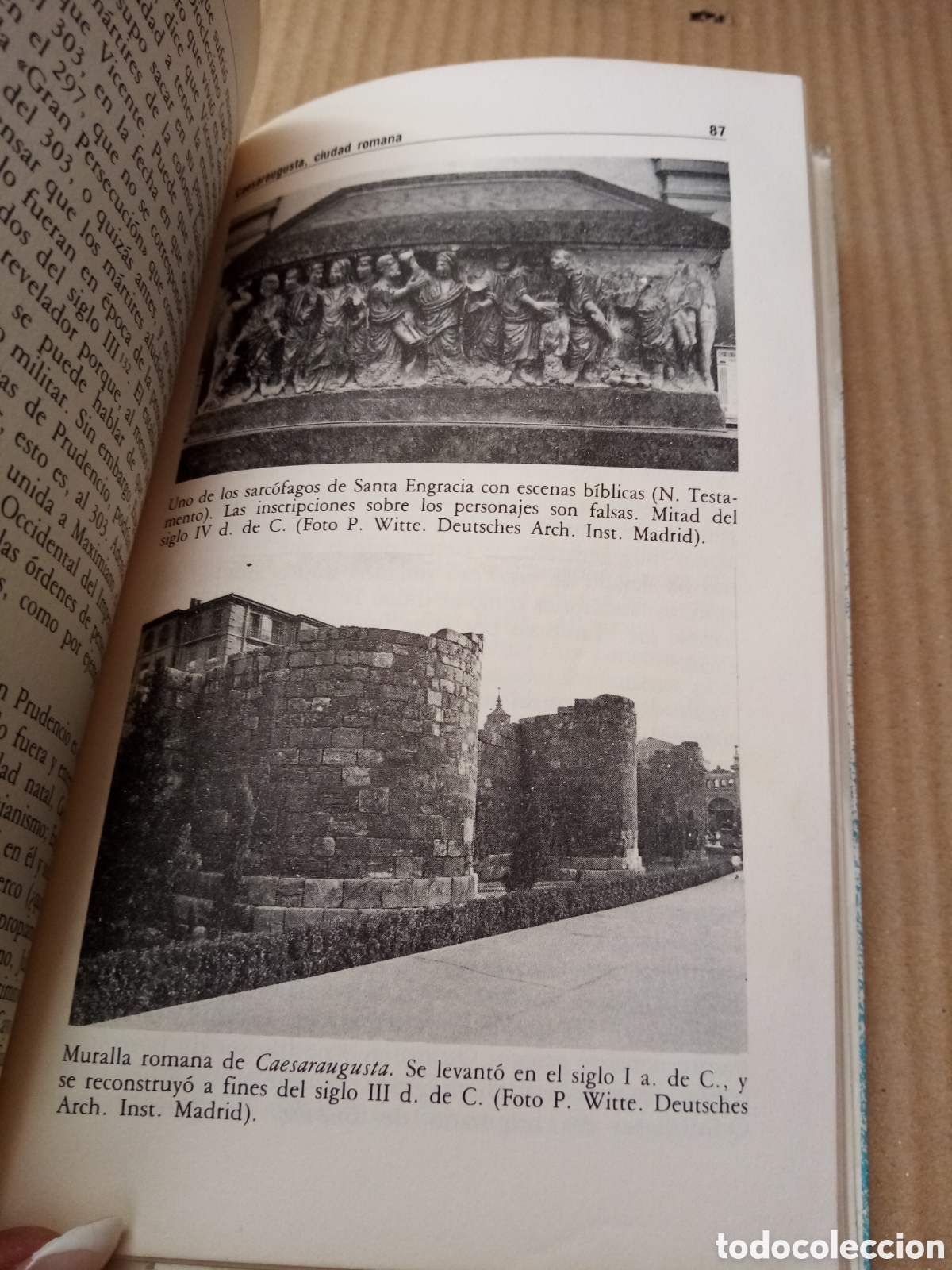 Libros de segunda mano: Caesaraugusta, ciudad romana -Javier Arce- - Foto 8