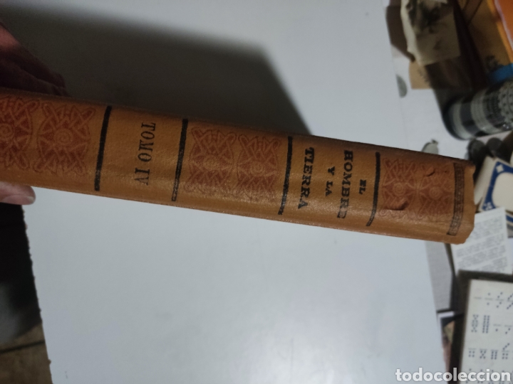 Libros de segunda mano: Libro El Hombre y La Tierra Tomo IV